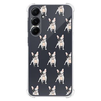 Funda Silicona Antigolpes Para Samsung Galaxy A55 5g Diseño Perros 12 Dibujos