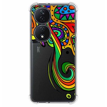 Funda Silicona Antigolpes Para Honor X7b Diseño Colores Dibujos