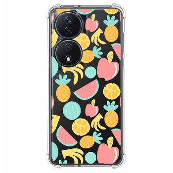 Funda Silicona Antigolpes Para Honor X7b Diseño Frutas 02 Dibujos