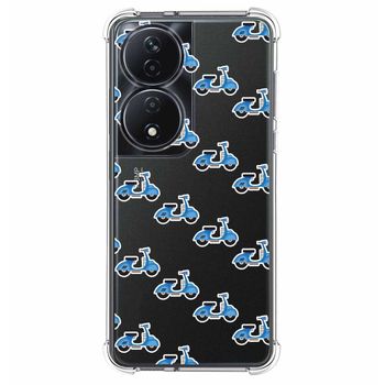 Funda Silicona Antigolpes Para Honor X7b Diseño Scooter Dibujos