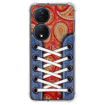 Funda Silicona Antigolpes Para Honor X7b Diseño Zapatillas 10 Dibujos