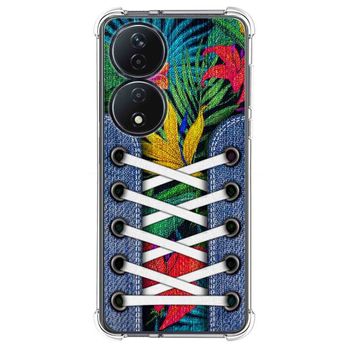 Funda Silicona Antigolpes Para Honor X7b Diseño Zapatillas 12 Dibujos