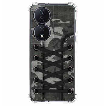 Funda Silicona Antigolpes Para Honor X7b Diseño Zapatillas 15 Dibujos