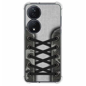 Funda Silicona Antigolpes Para Honor X7b Diseño Zapatillas 16 Dibujos