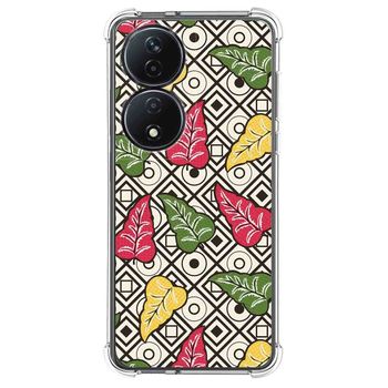 Funda Silicona Antigolpes Para Honor X7b Diseño Flores 11 Dibujos