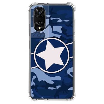 Funda Silicona Para Tcl 505 Diseño Camuflaje 03 Dibujos