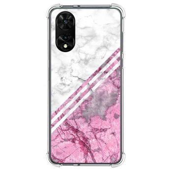 Funda Silicona Para Tcl 505 Diseño Mármol 03 Dibujos