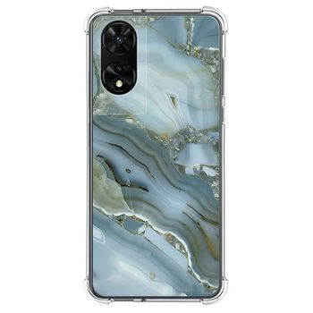 Funda Silicona Para Tcl 505 Diseño Mármol 09 Dibujos