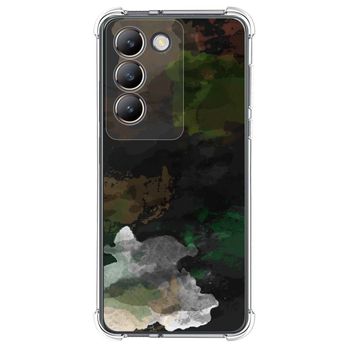 Funda Silicona Antigolpes Para Vivo V40 Se 5g Diseño Acuarela 12 Dibujos