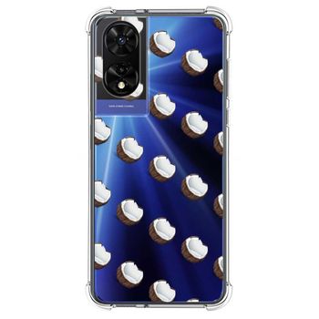 Funda Silicona Antigolpes Para Tcl 505 Diseño Cocos Dibujos