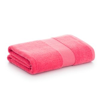 Toalla De Baño Paduana Fucsia 100 % Algodón 70 X 140 Cm