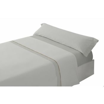 Vipalia - Juego De Sábanas De Franela 100% Algodón. Cama 135/140 Cm. Ramas  Beige con Ofertas en Carrefour