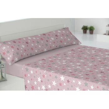 Juego De Sábanas Infantil Magical En Color Rosa De Kabely Kids Para Cama De  105 Cm con Ofertas en Carrefour