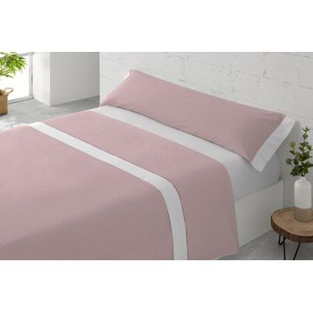 Juego Sábanas Tres Piezas Paduana Helios Cama 90 Rosa