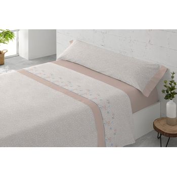 Juego Sábanas Tres Piezas Paduana Gala Cama 90 Beige