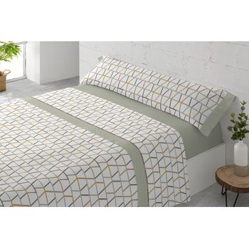 Juego Sábanas Tres Piezas Paduana Milos Cama 135 Beige