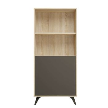 Mueble Bar Lotus,cambria-grafito  135cm Alto X 60cm Ancho X 39,5cm Largo