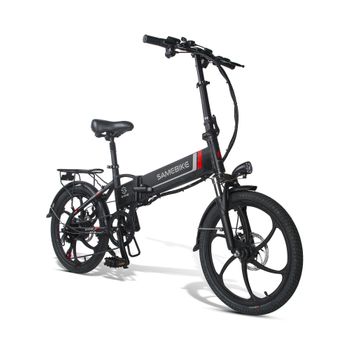 Bicicleta Eléctrica Plegable Samebike 20lvx-ii 350w-48v-10,4ah (499wh) - Rueda 20"