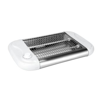 Tostador Plano Horizontal 900W. 3 Resistencias de Cuarzo, 6 Niveles de  Potencia, Apagado Automático y Bandeja Recogemigas