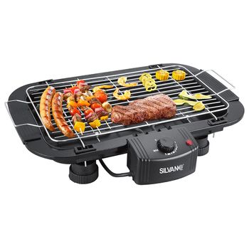 Grill 2 En 1 , Parrilla Y Tostadora Royalty Line Rl-pm100- 1000w- Rojo con  Ofertas en Carrefour