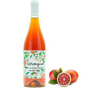 Botella vino de naranja sanguina Tarongino 75cl