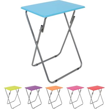 Mesa Camping Plegable De Aluminio Mdf 115x85x75 Cm-outsunny.natural con  Ofertas en Carrefour