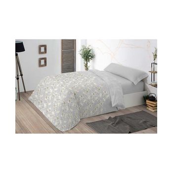 Relleno Nórdico 300gr Bicolor Reversible Cama 135/140cm 220x220cm Gris  Oscuro / Gris Claro Donegal Collections con Ofertas en Carrefour