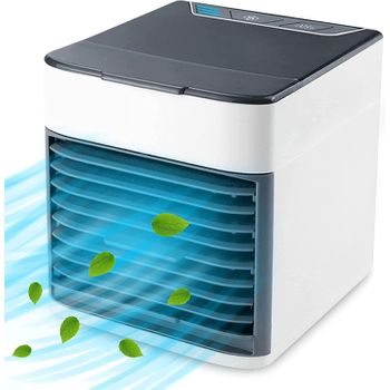 Ventilador de Mesa Deposito Grande 500ml Ventilador Usb 3 En 1  Humidificador  3 Velocidades