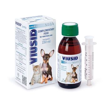 Catalysis Viusid Pets Refuerzo Sistema Inmunológico De Perros Y Gatos, Solucion Oral 150 Ml