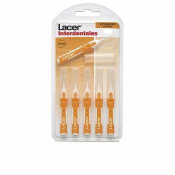 Cepillo De Dientes Interdental Lacer Suave Recto Extrafinos 6 Unidades