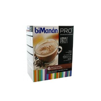 Bimanan Pro Batido De Chocolate 6 Ud