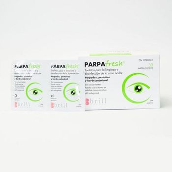 Toallitas Desinfección Ocular Parpafresh 30 Toallitas
