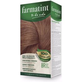 Farmatint Gel Coloración Permanente 8r-rubio Claro Cobrizo Unisex