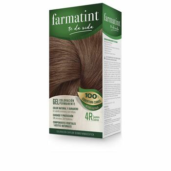 Tinte Permanente Farmatint 4r-castaño Cobrizo Gel