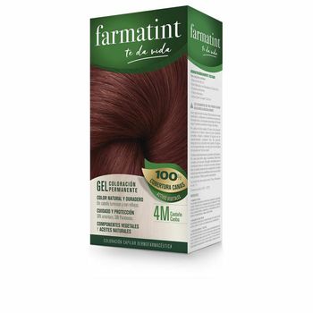 Tinte Permanente Farmatint 4m-castaño Caoba Gel