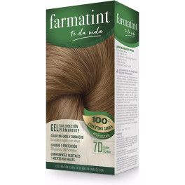 Farmatint Gel Coloración Permanente 7d-rubio Dorado Unisex