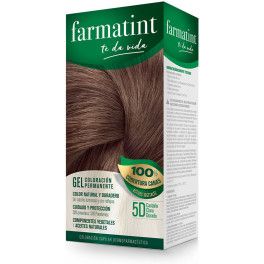 Farmatint Gel Coloración Permanente 5d-castaño Claro Dorado Unisex