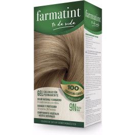 Farmatint Gel Coloración Permanente 9n-rubio Miel Unisex