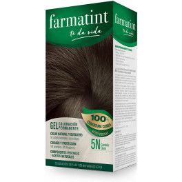 Farmatint Gel Coloración Permanente 5n-castaño Claro Unisex