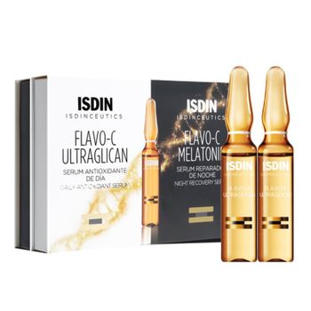 Sérum Antioxidante Melatonin + Ultraglican Isdin (20 Uds)