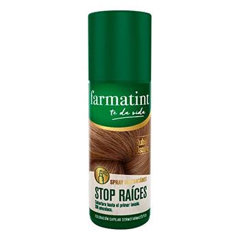 Corrector De Raíces Farmatint Spray Rubio Oscuro 75 Ml (reacondicionado A+)