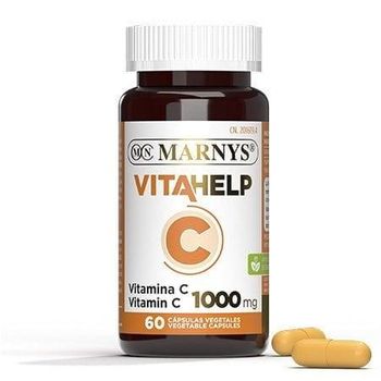 Vitamina C Línea Vitahelp, Marnys 60 Cápsulas