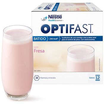 Optifast Batido Fresa 12 Sobres X 55 Gr