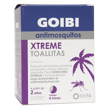 Goibi Xtreme Mosquitos Toallitas 16 Unidades