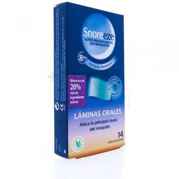 Snoreeze Laminas Orales Ronquidos 14 Uds