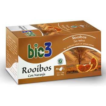 Bio3 Rooibos Con Naranja 1,5 Gr 25 Bolsitas