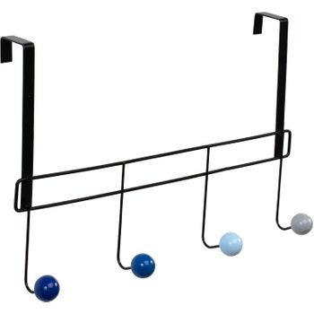 Perchero Metálico Con Ruedas Con 2 Estantes Multiusos – Estructura  Resistente Burro De Entrada 84x43x160cm Negro con Ofertas en Carrefour