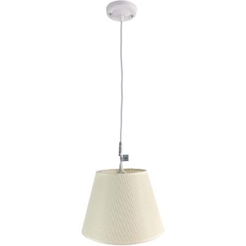 Lámpara De Techo En Tela (ø25 Cm) - Beige