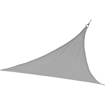 Toldo Vela Triangular sombreo Gris 3.6x3.6x3.6mts — Ferretería Luma
