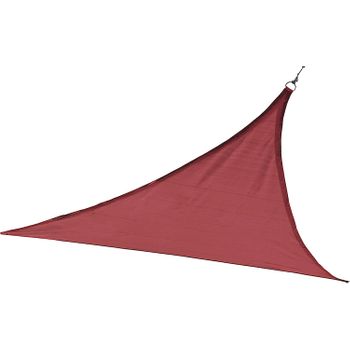 Toldo Vela Triangular 3,6x3,6 M - Granate